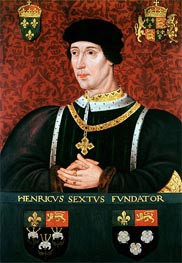 Portrait of Henry VI of England, n.d. by Francois Clouet | Canvas Print