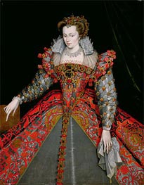 Portrait of Louise de Lorraine, n.d. by Francois Clouet | Canvas Print