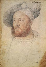 Louis de Chandio Lord of Bussy, c.1520 by Francois Clouet | Paper Art Print