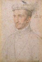 Henri II d'Albret Count of Foix and Bigorre | Francois Clouet | Painting Reproduction