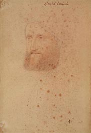 Portrait of Claude d'Annebault Admiral and Marshal of France, c.1535 von Francois Clouet | Papier-Kunstdruck