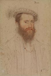 Portrait of Pierre de Cluys, Lord of Briande | Francois Clouet | Painting Reproduction