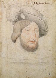 Francois Clouet | Portrait of Francois I, b.1525 | Giclée Paper Art Print