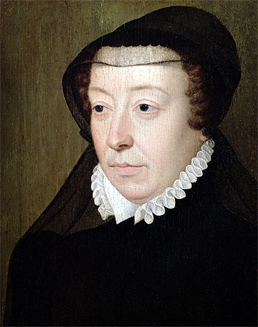 Portrait of Catherine de Medici, n.d. | Francois Clouet | Giclée Leinwand Kunstdruck