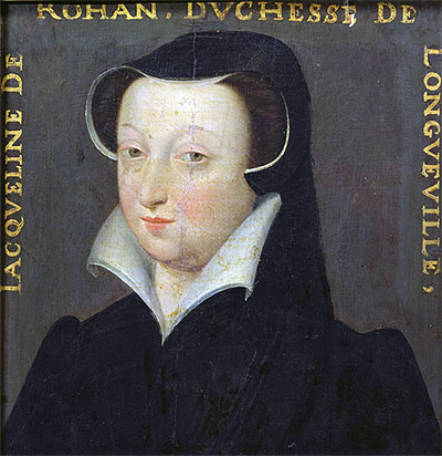 Jacqueline de Rohan Duchesse de Longueville, n.d. | Francois Clouet | Giclée Leinwand Kunstdruck