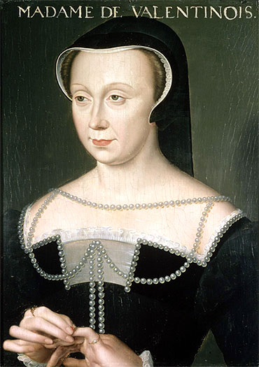 Madame de Valentinois, n.d. | Francois Clouet