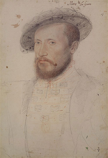 Portrait of Claude Gouffier Duke of Roannais, c.1543 | Francois Clouet | Giclée Papier-Kunstdruck