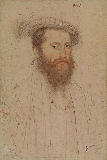Portrait of Pierre de Cluys, Lord of Briande | Francois Clouet | Giclée Paper Art Print