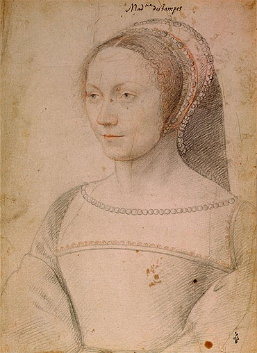 Anne de Pisseleu, c.1540 | Francois Clouet | Giclée Papier-Kunstdruck