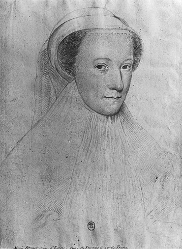 Mary, Queen of Scots in White Mourning, 1560 | Francois Clouet | Giclée Paper Print