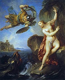 Perseus and Andromeda | Francois Lemoyne | Painting Reproduction