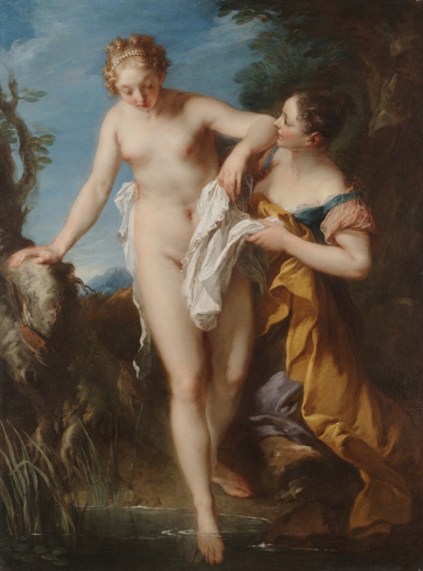 The Bather, 1724 | Francois Lemoyne | Giclée Canvas Print
