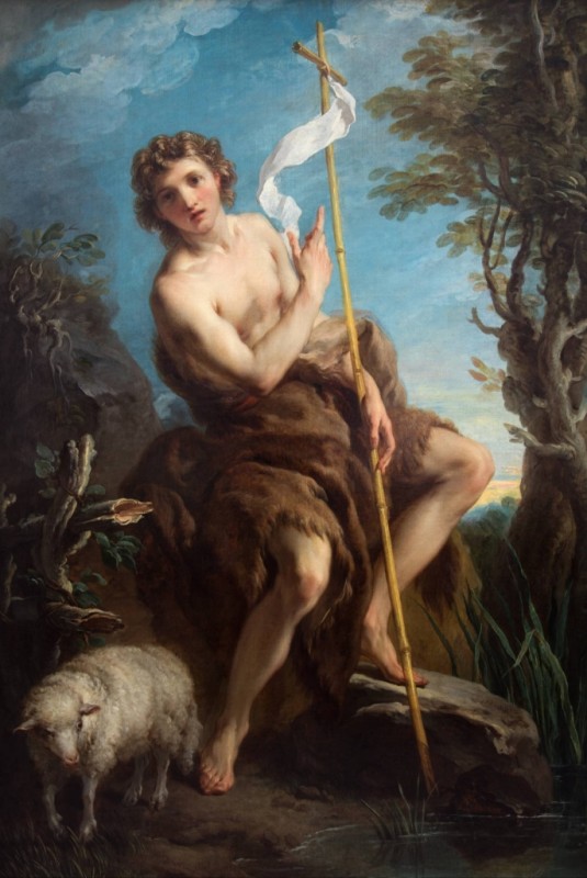 Saint John the Baptist, 1726 | Francois Lemoyne | Giclée Canvas Print