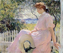 Eleanor, 1907 by Frank Weston Benson | Canvas Print