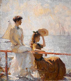 Summer Day | Frank Weston Benson | Painting Reproduction