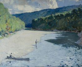 Lower Camp Pool | Frank Weston Benson | Painting Reproduction