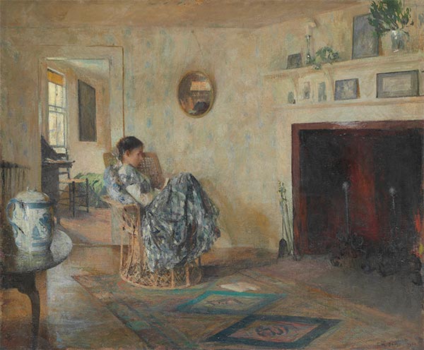 Frank Weston Benson | Rainy Day, 1906 | Giclée Canvas Print
