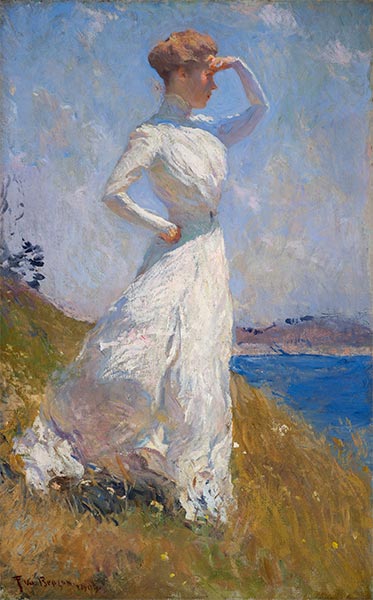 Frank Weston Benson | Sunlight, 1909 | Giclée Canvas Print