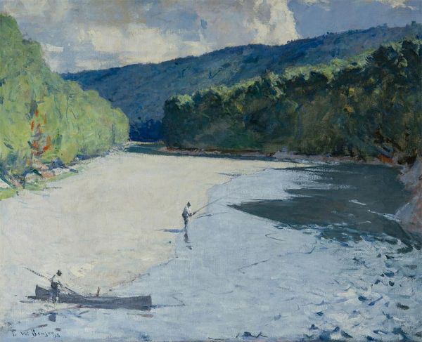 Unteres Camp Becken, 1928 | Frank Weston Benson