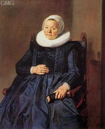 Portrait of a Woman | Frans Hals | Gemälde Reproduktion