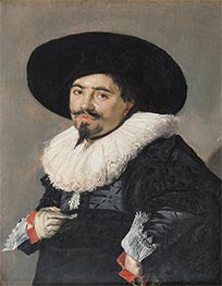 Portrait of a Man, 1625 by Frans Hals | Art Print