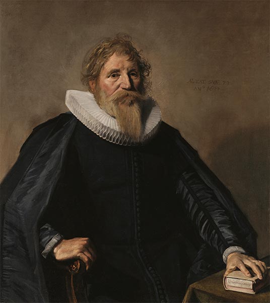 Porträt eines Mannes, 1633 | Frans Hals | Giclée Leinwand Kunstdruck