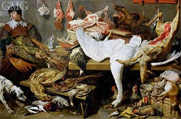 A Game Stall, n.d. by Frans Snyders | Canvas Print