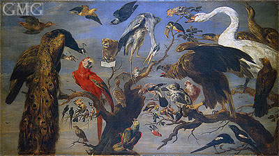Bird's Concert, c.1630/40  | Frans Snyders | Giclée Leinwand Kunstdruck