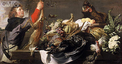 Still life with Huntsman, c.1615 | Frans Snyders