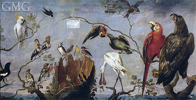 Concert of the Birds, c.1629/30 | Frans Snyders | Giclée Canvas Print