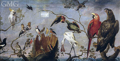 Vogelkonzert, c.1629/30 | Frans Snyders