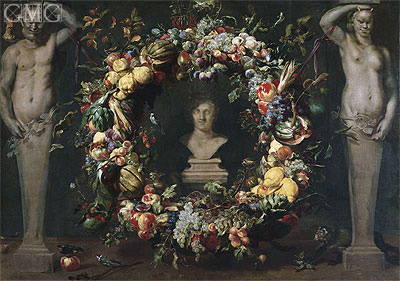Still Life with Terms and a Bust of Ceres, c.1630 | Frans Snyders | Giclée Canvas Print