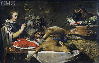 Frans Snyders | Pantry Scene with a Page, c.1612 | Giclée Canvas Print
