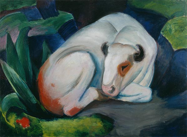 White Bull, 1911 | Franz Marc | Giclée Canvas Print