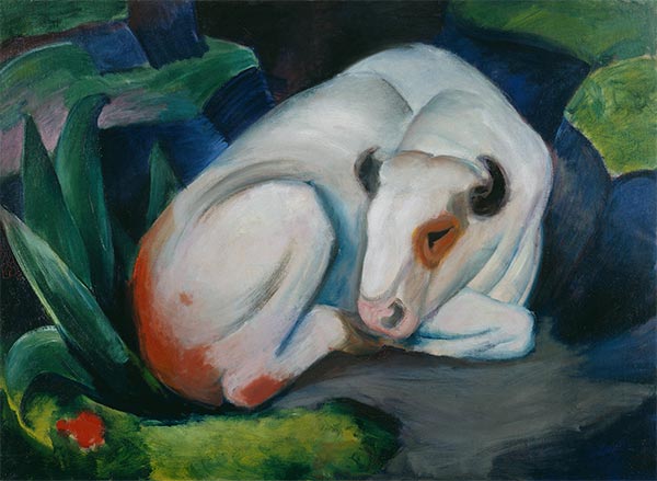 Weißer Stier, 1911 | Franz Marc