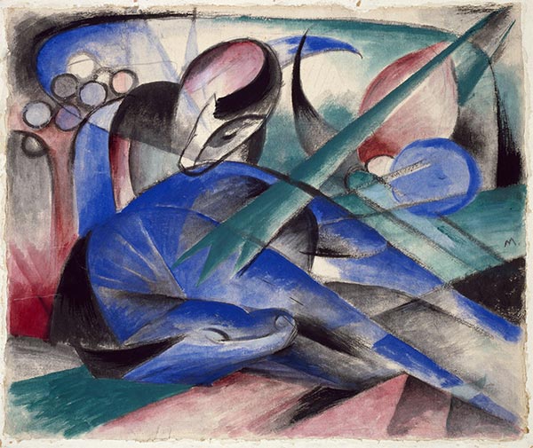 Träumendes Pferd, 1913 | Franz Marc
