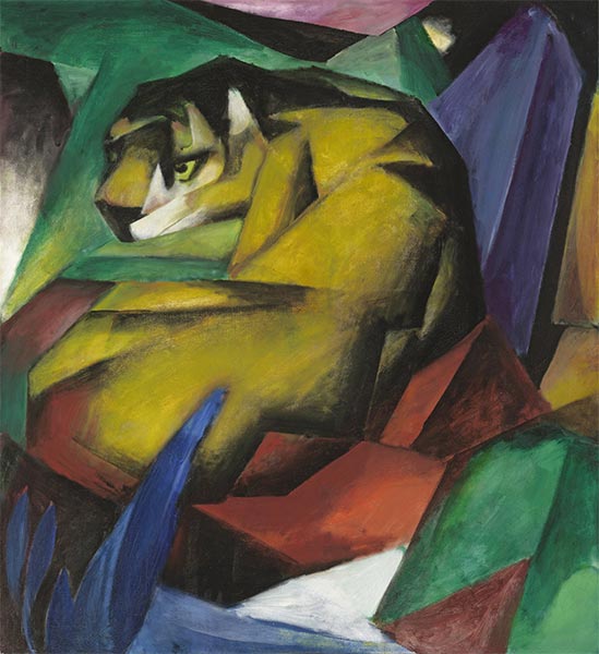 Tiger, 1912 | Franz Marc | Giclée Canvas Print