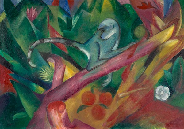 Der Affe, 1912 | Franz Marc