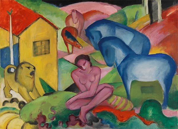 Franz Marc | The Dream, 1912 | Giclée Canvas Print