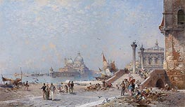 Unterberger | Piazetta St. Maggiore, Venice, undated | Giclée Canvas Print