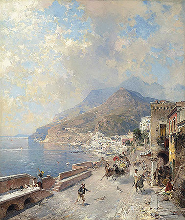 Gulf of Salerno, Amalfi, n.d. | Unterberger