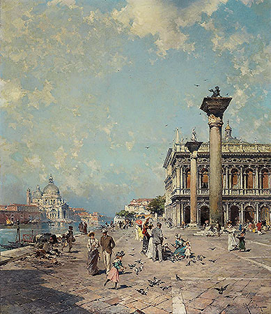 Piazza San Marco, Venedig, c.1894/95 | Unterberger