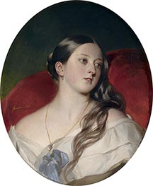 Königin Victoria | Franz Xaver Winterhalter | Gemälde Reproduktion