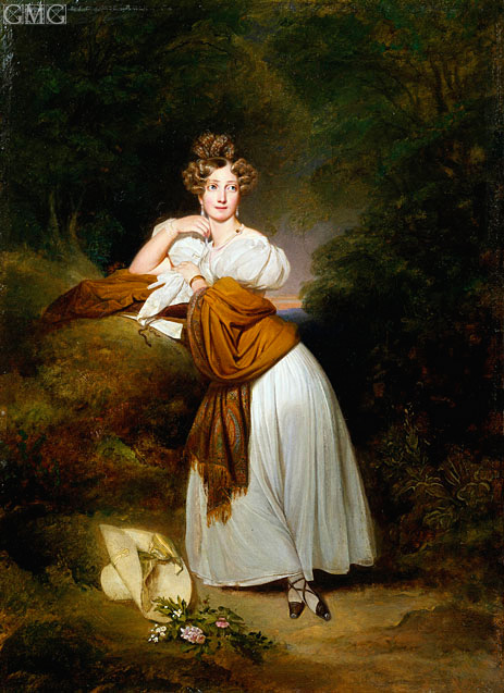 Portrait of Sophie Guillemette, Grand Duchess of Baden, 1831 | Franz Xaver Winterhalter