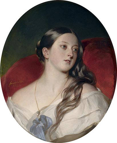 Queen Victoria, 1843 | Franz Xaver Winterhalter