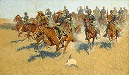 Frederic Remington | On the Southern Plains, 1907 | Giclée Canvas Print