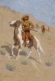 The Scout, c.1902 by Frederic Remington | Canvas Print