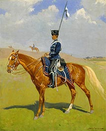 Frederic Remington | The Hussar | Giclée Canvas Print