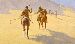 The Parley, 1903 by Frederic Remington | Canvas Print