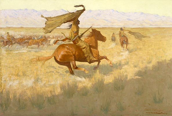 Horse Thieves, 1903 | Frederic Remington | Giclée Canvas Print